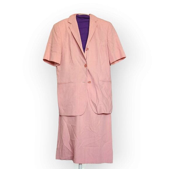 TRIBAL WOMENS SIZE 8 2 PIECE WEDDING ATTIRE PINK BLOUSE AND  MATCHING SKIRT - Picture 6 of 14